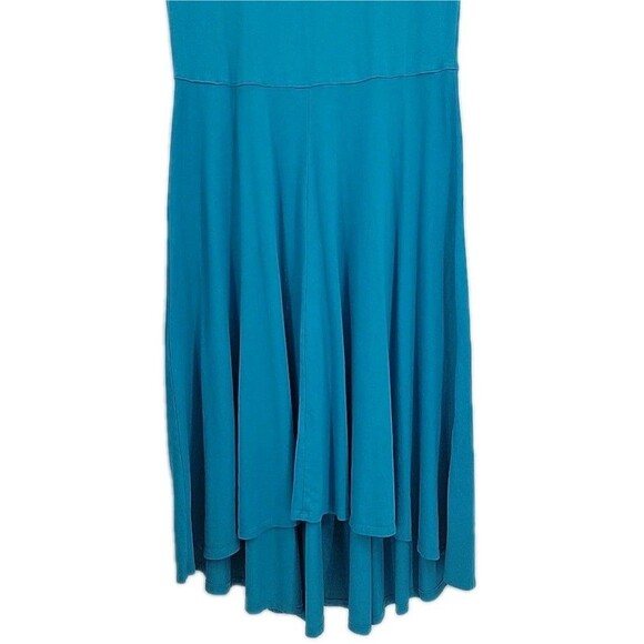 Soft Surroundings Womens Maxi Dress Size Medium Short Sleeve Stretchy Pull On - Picture 3 of 6